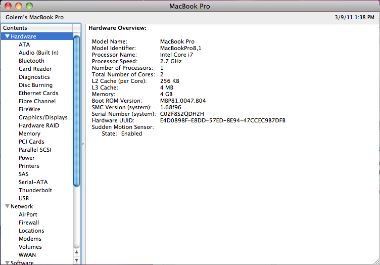 Neues Macbook Pro. Unser Testmuster ist das 1.450 Euro teure Modell mit Core i7.